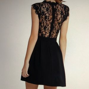 BCBGeneration black lace mini dress